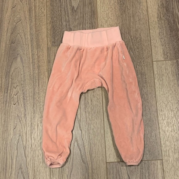 MORI Baby Velour Jogger Sweatpants - Picture 1 of 4